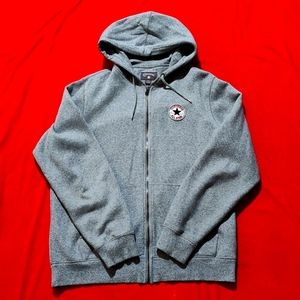 Converse Grey Hoodie Size Large